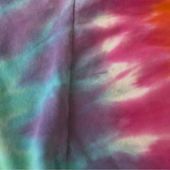 Vintage oversized slouchy tie dye t shirt indie sleaze grunge style unisex XL - Picture 9 of 13